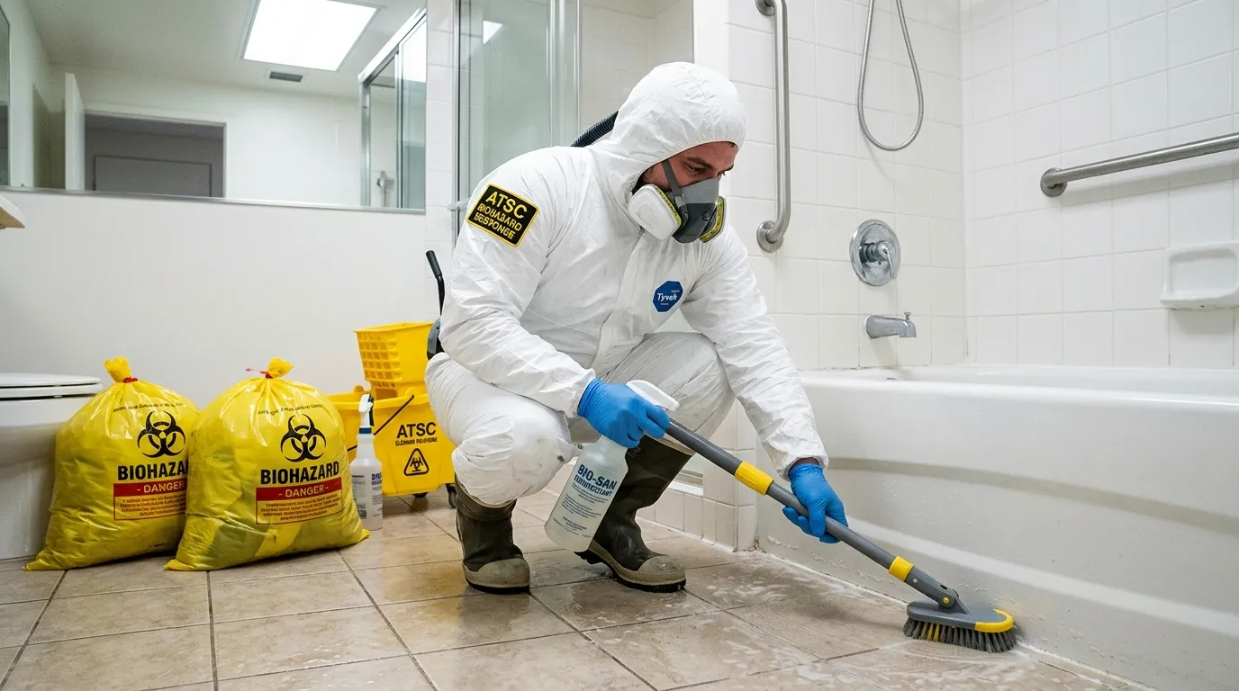 Decontamination equipment deployed for Blood Cleanup in Ellensburg